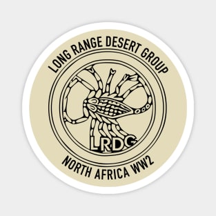 Long Range Desert Group LRDG Magnet